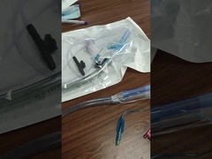 Cirugía de PVC de un solo uso para aislar los pulmones Tubo endobronquial de doble luz