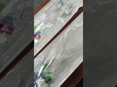 Catéter de succión de control de dedos, catéter de succión de PVC desechable