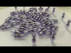 Válvula de compresión para consumibles médicos