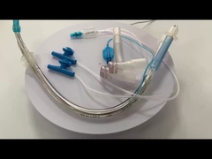 Disponible para uso médico con doble lumen de izquierda a derecha Intubación bronquial PVC Cánula endobronquial