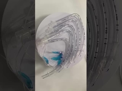 Tubo traqueal desechable de PVC médico Tubo endotraqueal pediátrico