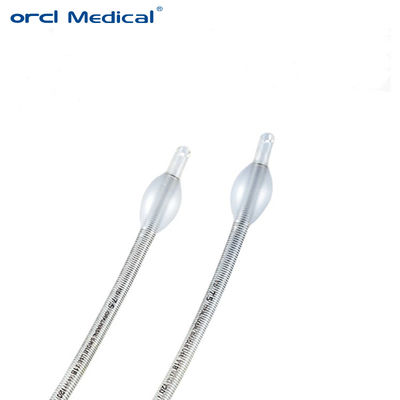 Proveedor de tubos endotraqueales de PVC de uso único reforzado con o sin esposas