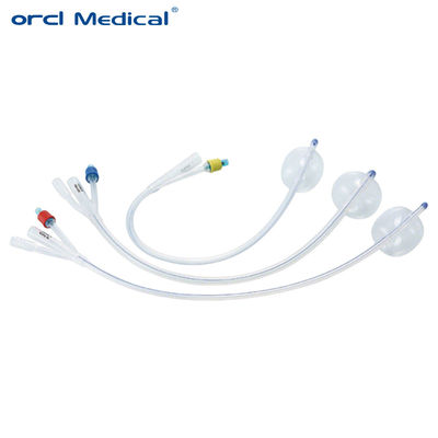 Proveedor de catéter de Foley estéril de 3 vías de silicona 100% desechable para consumibles médicos a precios mayoristas