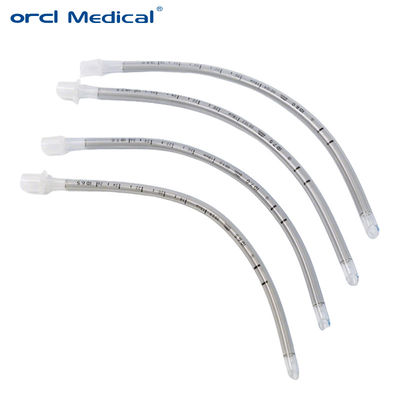 Consumo médico PVC estándar tubo endotraqueal nasal oral sin esposas