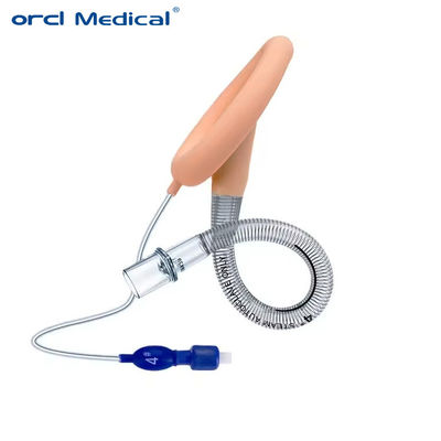 Máscara laríngea reforzada de silicona desechable resistente a la torsión #1-5# Tamaño con CE / ISO 13485, ideal para ventilación quirúrgica