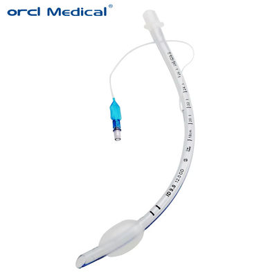 Tubos endotraqueales de material de PVC desechables para uso médico sin esposas / esposados Tubos endotraqueales de PVC de diferentes tamaños
