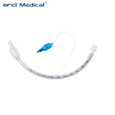 China Suministros Médicos tubo endotraqueal liso PVC transparente tubo endotraqueal Ett Lumen tubo endotraqueal esposado