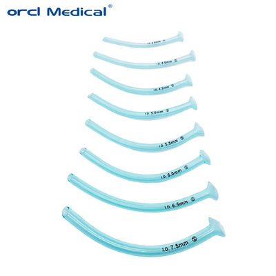 Vías respiratorias de PVC desechables para uso médico de grado médico Muestra gratuita Fábrica de vías respiratorias nasofaríngeas
