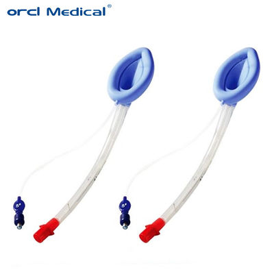 Disponible para uso médico Todo silicona LMA de un solo uso Máscara de la laringe reforzada Venta al por mayor de vías respiratorias