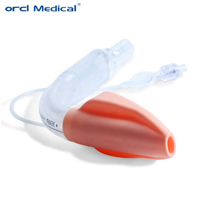 Máscara laríngea de silicona LMA de doble cavidad de las vías respiratorias para cirugía de anestesia general