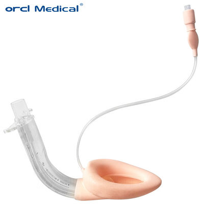 Máscara para vías respiratorias de doble luz desechable de silicona médica de doble cavidad mayorista