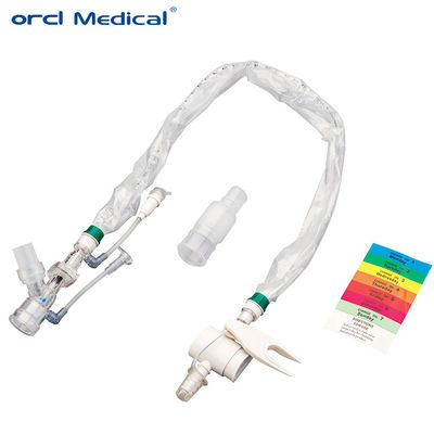 Material de PVC desechable para uso médico para adultos 10Fr 16Fr Catéter de succión cerrado Precio al por mayor
