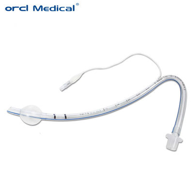 Profil bajo con esposas 7.5 tubo endotraqueal, tubo de incubación nasal de PVC