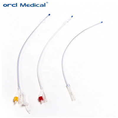 Catéter transparente de silicona de 2 vías / catéter de globo de silicona médico