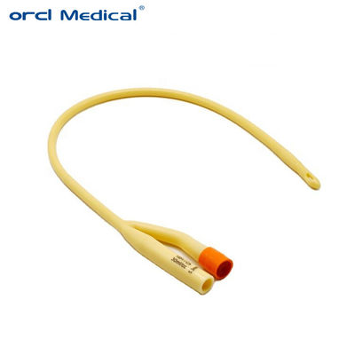 2 Way Latéx Catéter de Foley de silicona recubierto Muestra personalizada gratuita