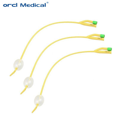 Catéter uretral de dos vías, catéter médico desechable de PVC
