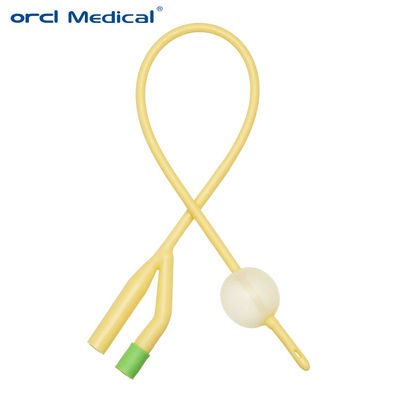 Catéter de foley de látex de calidad médica catéter de globo de foley 3 / 2