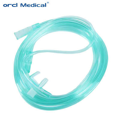 Cánula de oxígeno nasal médica con Oem Cánula desechable Tipos de Cánula de oxígeno nasal