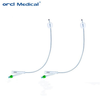 Orcl Kit de catéter de foley de látex de silicona desechable médico de tres vías