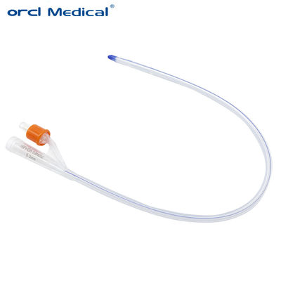 Catéter desechable de 2 vías de silicona de Foley para hospitales y hogares