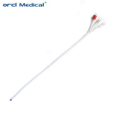 Catéter de Foley desechable de 3 vías Catéter de Foley de silicona de uretra Muestra libre