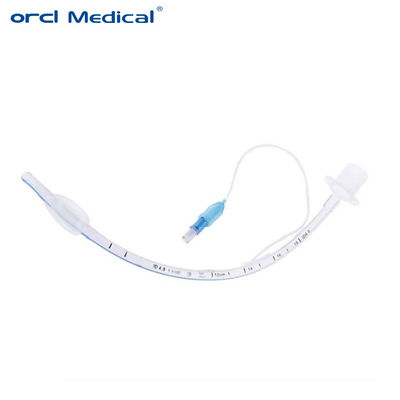 Esperanza de vida larga Tubo endotraqueal con manguera sin manguera Certificación CE/ISO 13485