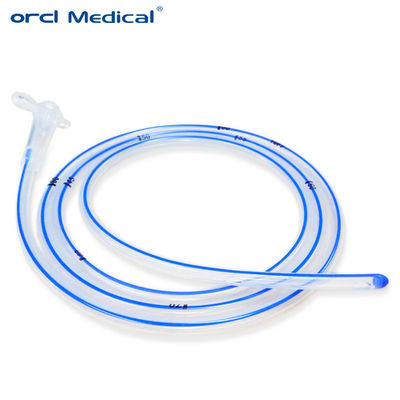Tubo de estómago de silicona desechable médico 120cm / Fr6-Fr22 Tamaños Tubo gástrico
