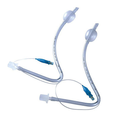 Uso hospitalario Tubo endotraqueal de modelo reforzado desechable preformado con manguito/sin manguito
