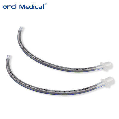 Tubo endotraqueal reforzado de uso desechable para uso médico Intubado bronquial reforzado para rescate y anestesia