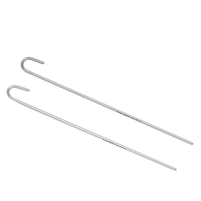 Bougie endotraqueal con punta curva para suministros médicos sin látex con CE/ISO, ideal para intubación a ciegas en departamentos de emergencia