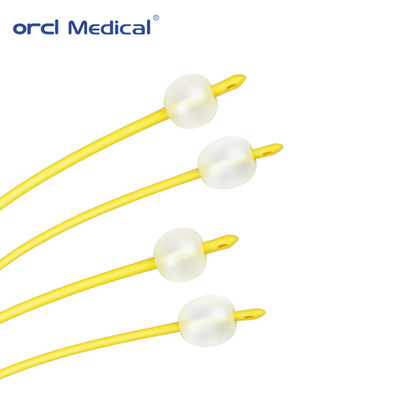 Orcl Disponible Médico Bajo Precio Estéril Mayorista Tres Direcciones Balón Doble Catéter de Látex Foley
