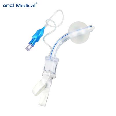 Suministros médicos para uso único PVC desechable de 2,0-11,0 mm tubo de traqueotomía con esposas