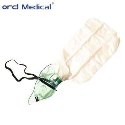 Fabricantes de fábrica mascarilla/mascarillas faciales de oxígeno quirúrgicas sin reinhalación con suministro de consumibles médicos de oxígeno