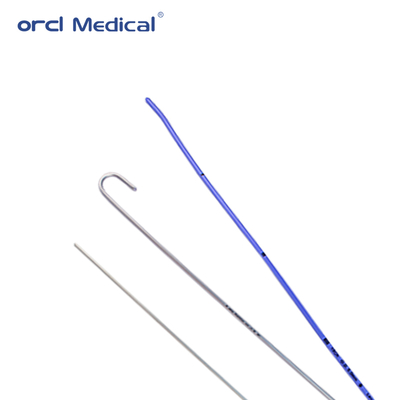 Estilete de intubación para tubo endotraqueal médico desechable estéril con tipo sólido/hueco