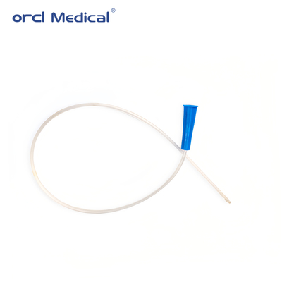 Catéter de succión pediátrico estéril de PVC de un solo uso, diseño anti-pliegues, seguro para el cuidado respiratorio neonatal e infantil