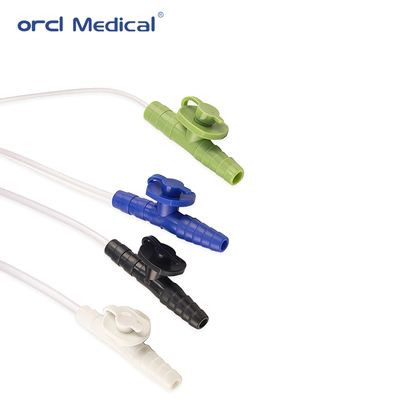 Catéter de succión de PVC de grado médico estéril catéter de succión de PVC desechable punta blanda para reducir el trauma