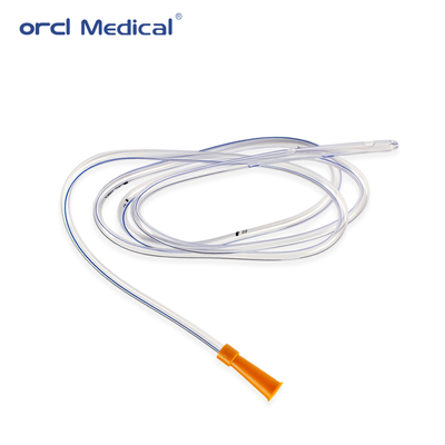 Sonda gástrica desechable de silicona PVC de grado médico de 120 cm, destinada a fines médicos