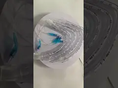 Tubo de traqueotomía sin ventanas 8.0 esposado sin esposas EO Tubo de traqueotomía desinfectante Proveedor de tubos de traqueotomía Exportador en China
